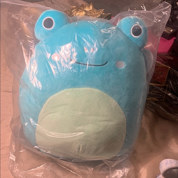 Squishmallows Other - Blue Frog Plush Toy Ludwig Squishmallow